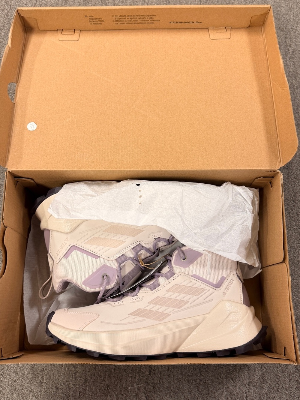 Adidas Terrex Trailmaker 2 Mid LE hiking shoes.